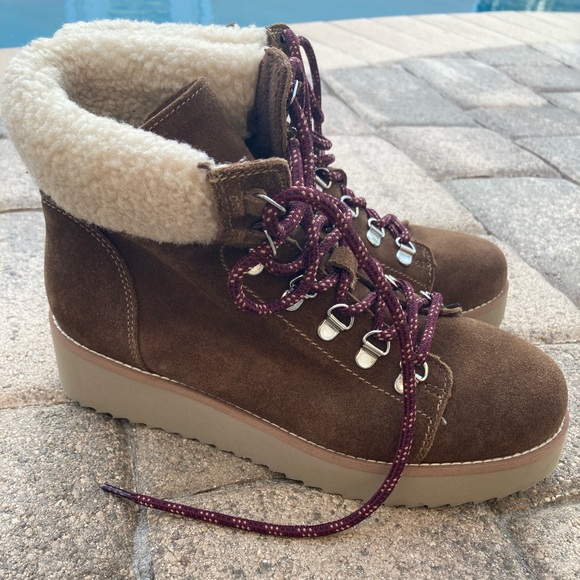 Sam Edelman Franc Faux Shearling Hiking 